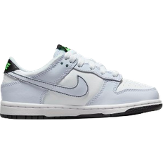 Children's Shoes Nike Dunk Low PS - White/Football Grey/Green Strike/Black