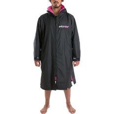 Sportswear Garment Robes Dryrobe Advance Long Sleeve Changing Robe - Black/Pink