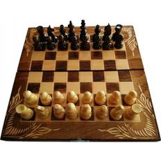 Chess board Handmade Wooden Chess Board with Piece Gift Card Game