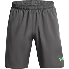 Under Armour Men's Core+ Woven Shorts - Castlerock/Matrix Green