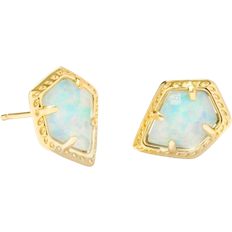 Kendra Scott Tessa Stud Earrings - Gold/Opal