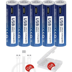 PALO Rechargeable Battery 1.5V 5-pack