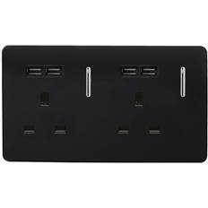 Wall Outlets Trendi Switch ART-SKT213USBBK