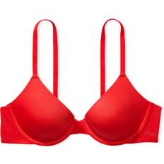 PINK Women's Wear Everywhere Lightly Lined T-shirt Bra - Red Pepper