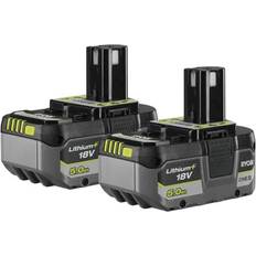 Ryobi Batterier - Verktøybatterier Batterier & Ladere Ryobi RB1850X2F24 2-pack