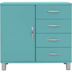 Tenzo Meubles Tenzo Malibu Blue Chest of Drawer 98x92cm