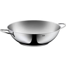 Edelstahl - Induktionskochfeld Wok-Pfannen Silit - 32 cm