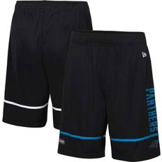 New Era Carolina Panthers Combine Authentic Rusher Training Shorts - Black