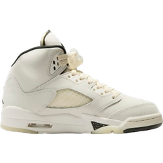 Children's Shoes Nike Air Jordan 5 Retro SE GS - Sail/Light Orewood Brown/Coconut Milk/Black