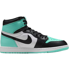 Green - Men Sneakers NIKE Air Jordan 1 Retro High OG M - White/Green Glow/Black