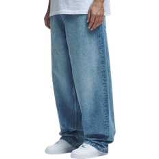 Baggy jeans herren blau 2Y Studios Eren Basic Wide Baggy Jeans - Light Blue