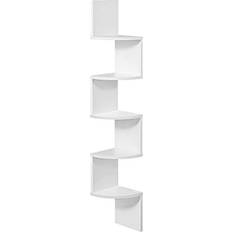 Vasagle Corner White Scaffale per libri 127.5cm