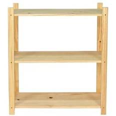 Wickes 239379 3 Tier Pine Shelf Unit