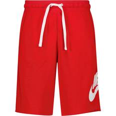 Nike Men's Club Alumni French Terry Shorts - University Red/White