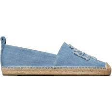 Slip-On Espadrilles Tory Burch Double T - Denim