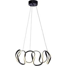 Cottex Belysning Cottex Wave Black Pendellampa ∅ 55cm
