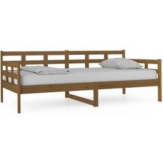 vidaXL Day Bed Honey Brown