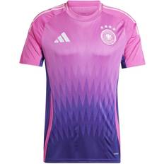 Homme Maillots d'équipe nationale Adidas Auswärtstrikot Deutschland Euro 2024 Rose