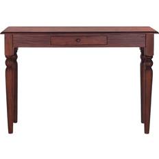 vidaXL 332868 Classic Brown Console Table 30x110cm