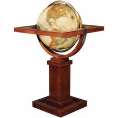 Brown Globes Replogle Globes Wright Antique Globe 16"