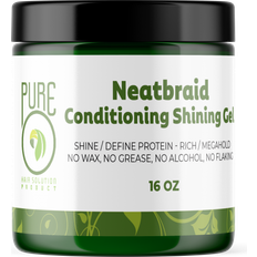 Hair Gels Pure O Natural Neatbraid Conditioning Shining Gel 454g