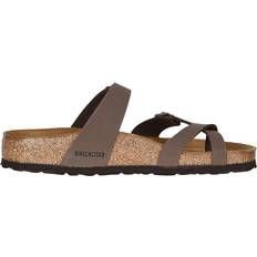 Nubuck Sandals Birkenstock Mayari - Mocha Birkibuc