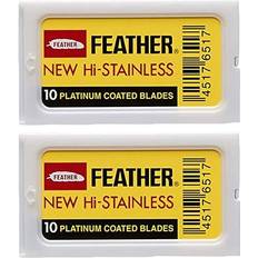 Safety razor blades Feather Double Edge Safety Razor Blades 20-pack