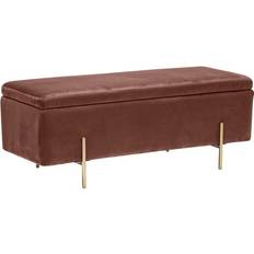 Velvet Benches LPD Furniture Lola Pink Bench