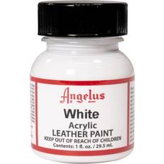 Acrylic Leather Paint White 1oz