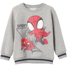 Marvel Sweatshirts Name It Detlef Spidey Sweatshirt - Grey Melange (13225919)