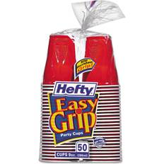 Red Paper Cups Hefty Paper Cups Easy Grip Red 12-pack