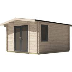 Brown Large Cabins power 1412PCLCDD 14x12 (Building Area )