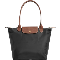 Water Resistant Bags Longchamp Medium Le Pliage Shoulder Tote Bag - Black