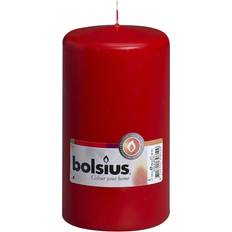 Kerzen Bolsius Pillar Red Kerze 15cm