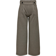 Geggo Mia Wide Trousers - Brown/Cobblestone