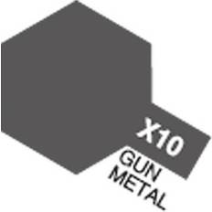 Tamiya Acrylic Mini X-10 Gun Metal 81510