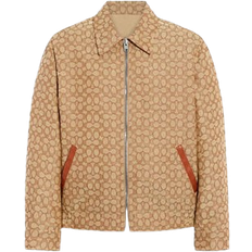 Coach Heritage Reversible Jacket - Tan Signature/Beige