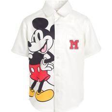 Disney Boy's Button Down Dress Shirt - Mickey Mouse