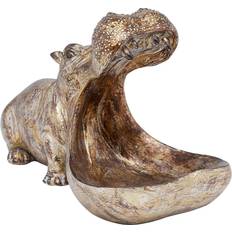 Kare Design Hungry Hippo Brown/Copper Figurine 17cm