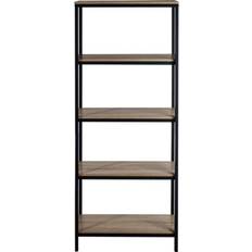 Teknik Industrial Oak/Black Book Shelf 144.2cm