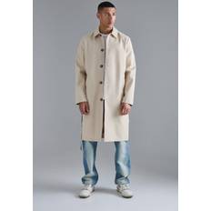 Mies - Trenssi Takit boohooMAN Classic Belted Trench Coat - Sand