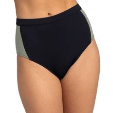 Gray - Women Bikini Bottoms Roxy Women's Pro Neoprene High Waisted Bikini Bottoms, Medium, Gray