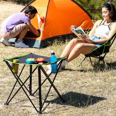 Campingbord InnovaGoods Fällbart Campingbord i Textil 48 x 48 cm