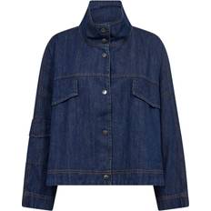 Co'Couture Delina Denim Box Jacket - Dark Denim