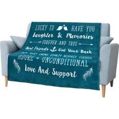 PAVILIA Best Friend Blankets Purple