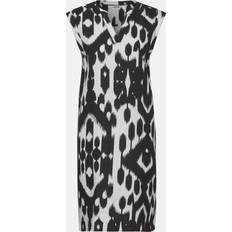 Street One Leinenkleid mit Print, Größe