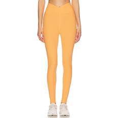 Orange - Women Tights YEAR OF OURS Ribbed Veronica Legging in Orange. L, M, XL, XS