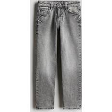 H&M Men Jeans H&M & Relaxed Tapered Fit Jeans Gray