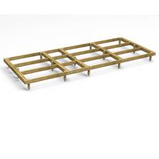 power 6 ft. W 14 ft. D Pressure Treated Timber Shed Base Kit 14x6 (Building Area )