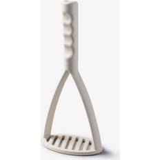 White Potato Mashers Zeal Flexitech Silicone Potato Masher